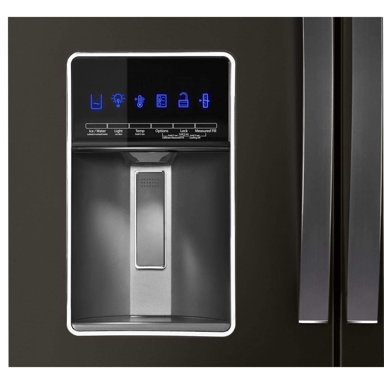 Whirlpool WRX986SIHV 36inch Wide 4Door Refrigerator with Exterior Drawer 26 cu. ft